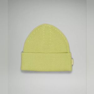Lululemon Unisex Ribbed Merino Wool-Blend Knit Beanie Size L/XL